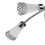 Плафон стекло белый G9 (20мм резьба) OL 1895 Coli