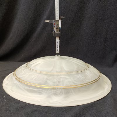 Плафон стекло матовое алебастр 400*90мм под стержень 12мм Сонекс 400