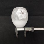 Плафон стекло с узором 110*117мм Е27 (41мм посадка) Colosseo 71619