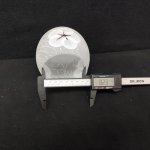 Плафон стекло с узором 110*117мм Е27 (41мм посадка) Colosseo 71619