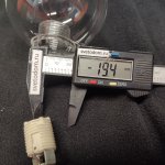 Плафон стекло шар прозрачный 80мм с резьбой G9 20мм