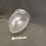 Плафон стекло 135*160мм с юбкой под винты Arte lamp A5530 Fisherman MAXI