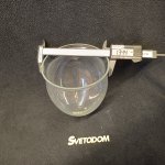 Плафон стекло 135*160мм с юбкой под винты Arte lamp A5530 Fisherman MAXI