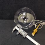 Плафон стекло прозрачный 150мм с резьбой 27мм Arte lamp A7715SP CAMERON