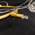 Плафон стекло прозрачный 150мм с резьбой 27мм Arte lamp A7780 ALBUS