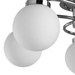 Плафон стекло белый матовый шар 140мм (58мм посадка) Arte Lamp A8170 Cloud