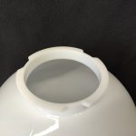 Плафон шар матовый акриловый большой 350мм (120мм посадка) для уличных светильников