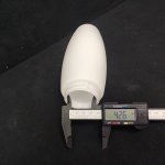 Плафон стекло белое матовое 160*75мм Arte lamp A1209AP AQUA