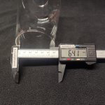 Плафон стекло прозрачное 100*140мм (34мм посадка) A1722AP STEFAN