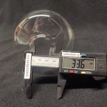 Плафон стекло прозрачное 100*140мм (34мм посадка) A1722AP STEFAN