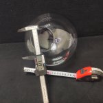 Плафон стекло шар прозрачный 200мм (72мм посадка) Arte Lamp A1920SP-1 VOLARE