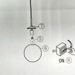 Плафон стекло шар прозрачный 250мм (90мм посадка) Arte Lamp A1925SP-1 Volare