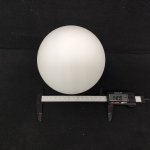 Плафон стекло белый матовый шар 140мм (52мм посадка) Arte Lamp A2703 MARCO