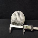 Плафон стекло полосатый 110*125мм E27 (37мм посадка) Arte lamp A2941PL ARYA