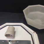 Плафон стекло матовое 205*90мм Arte lamp A3121PF-1 PEGASUS