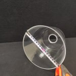 Плафон стекло прозрачное 150*180мм E27 Arte lamp A4289LM/SP Passero