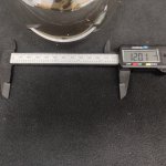 Плафон стекло шар тонированный с юбкой 120*128мм (67мм посадка) Arte lamp A4577PL/AP/SP Grazioso