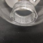 Плафон стекло шар прозрачный 150мм с резьбой 27мм SL1205 SANDRO