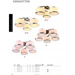 Плафон для светильника Arte lamp A9495 бронза Manhattan