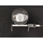 Плафон стекло прозрачное двойное 120мм с резьбой G9 20мм Arte lamp Pallone A3025 / A3026