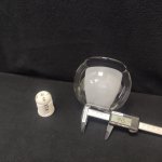 Плафон двойной стекло 130*105мм Е27 (44мм посадка) Ambrella TR3540