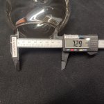 Плафон стекло янтарное 125*135мм E14 (34мм посадка) CL117 Монтана