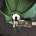 Абажур зеленый текстильный для светильников 260*160мм на стержень 12мм CL407 Базель