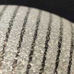 Плафон стекло матовое под стержень 12мм 400*85мм CL42550 Тренди