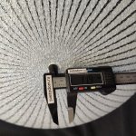 Плафон стекло матовое под стержень 12мм 250мм CL42535 Тренди