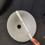 Плафон центральный стекло белое матовое 245*120мм Е27 (41мм посадка) CL434 Идальго V2