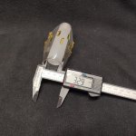 Плафон стекло двойное с декором 50*100мм с резьбой G9 20мм CL2012 Амбер