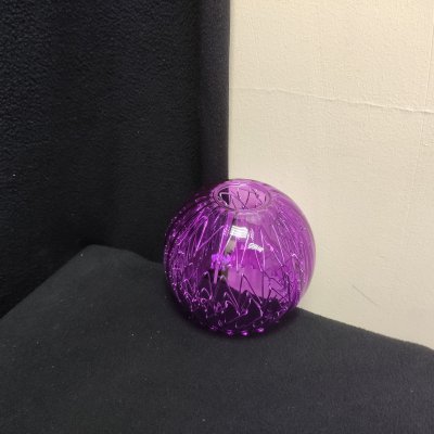 Плафон стекло шар фиолетовый с пружиной 100мм Е14 (31мм посадка) CL604 Попурри