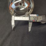 Плафон стекло шар тонированный под винты  с юбкой 120*125мм (50мм посадка) CL105 Планета