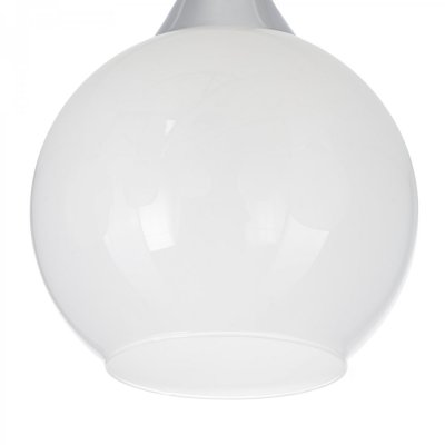 Плафон стекло полуматовый 150мм Е27 (45мм посадка) CL121 Отто