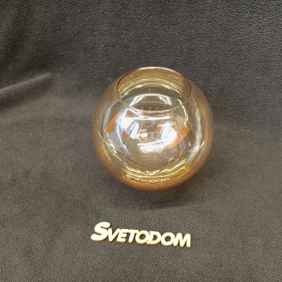 Плафон стекло тонированный 130мм (69мм посадка) CL144 Памела / CL143 Шарлиз