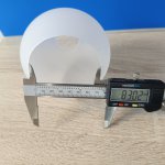 Плафон стекло матовый 120*90мм Е14 (37мм посадка) CL147 Лучиана