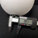 Плафон стекло белое матовое шар 130мм с резьбой G9 (20мм) CL209 GLOB