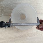 Плафон стекло белое матовое Е27 CL422 ALONSO (без обода)