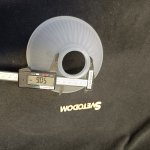 Плафон стекло белое матовое 165*95мм Е27 (39мм посадка) CL434 Идальго