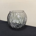 Плафон стекло шар дымчатый с пружиной 100мм Е14 (31мм посадка) CL604 Попурри