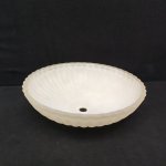 Плафон центральный стекло матовое шампань 600*90мм под стержень Somon 1004-60