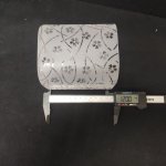 Плафон стекло с узором Е27 100*120мм Colosseo 72175 Optima