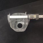 Плафон стекло с узором Е27 100*120мм Colosseo 72175 Optima