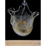 Плафон стекло 100*115мм Е14 (30мм посадка) Colosseo 80927 коричневый/матовый