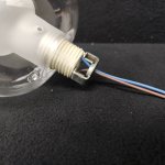 Плафон стекло двойное 90*95мм под резьбу G9 Divinare 1309 SP/ 1308 SP RAGNO