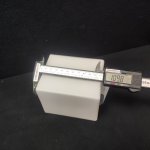 Плафон стекло матовое белое 110*90мм Е14 (посадка 29мм) 70018 Devis