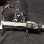 Плафон стекло дымчатый 120*135мм E27 (44мм посадка) Евро 30164 Marci