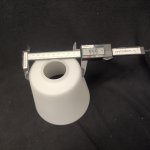 Плафон стекло матовый белый 140*125мм Е27 (43мм посадка) Евро 70085 Fresco