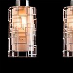 Плафон стекло двойное 120*200мм Е27 (42мм посадка) Евро 50002 Stella