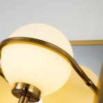 Плафон белый матовый стекло шар 150мм с резьбой G9 20мм для Favourite 3013 Blob